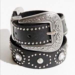 Urban Outfitters Accessories - Studded Leather Western Belt Urban Outfitters Accessories - Studded Leather Western Belt